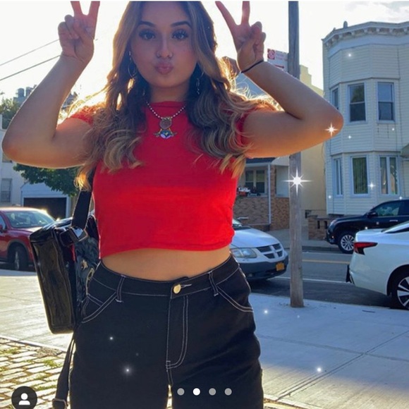 DOLLSKILL BLACK CARPENTER JEANS - Picture 3 of 3